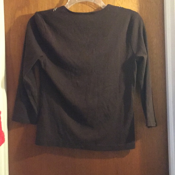 Brown V Neck - Picture 2 of 4